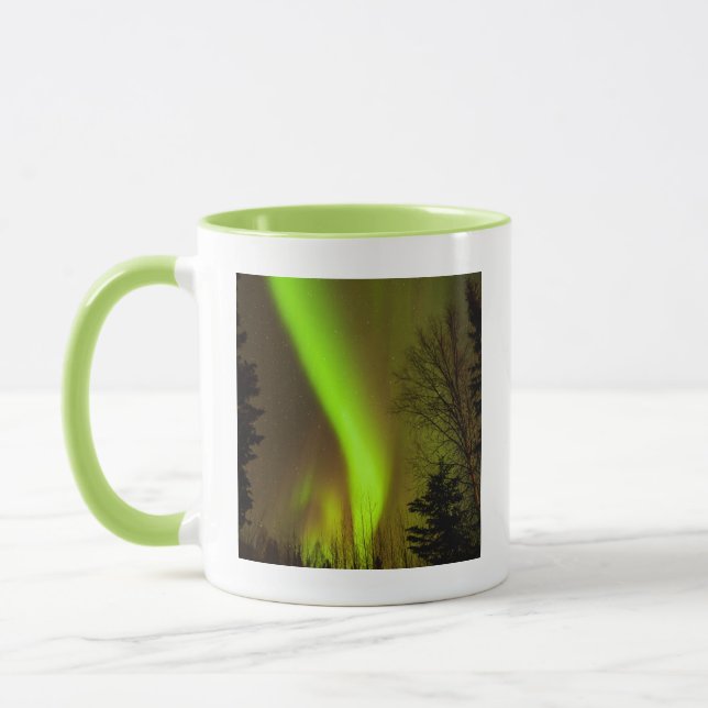 Caneca EUA, Alaska, Chena Hot Primaveras. Vista Do Aurora (Esquerda)