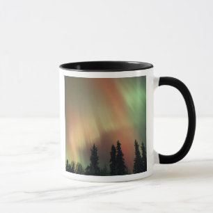 Caneca EUA, área de Fairbanks, Alaska Central, Aurora 3