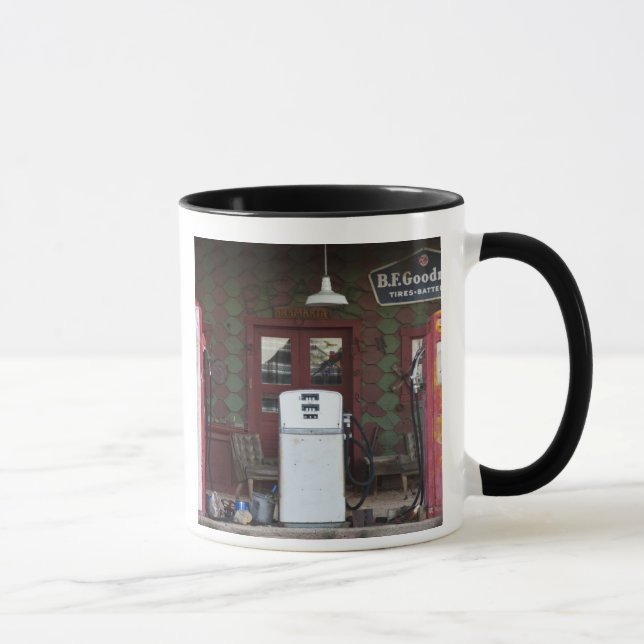 Caneca EUA, Arizona. Cloreto Ghost Town, velho gás (Direita)