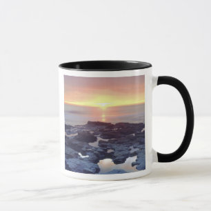 Caneca EUA, Califórnia, San Diego. Maré de Sunset Cliffs