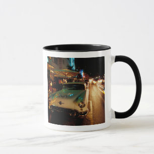 Caneca EUA, FL, Miami, South Beach à noite. 2