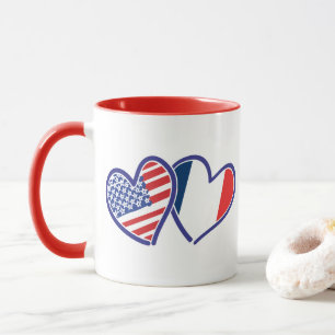Caneca EUA — França-Amor