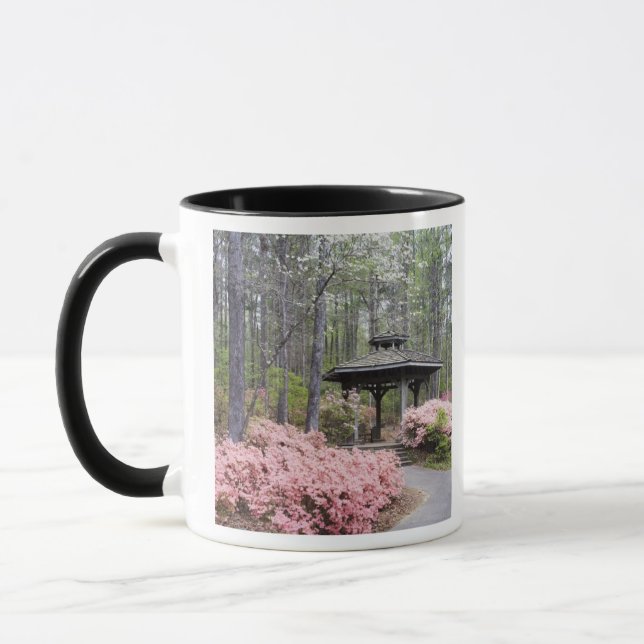 Caneca EUA, Geórgia, Pine Mountain. Um gazebo entre (Esquerda)