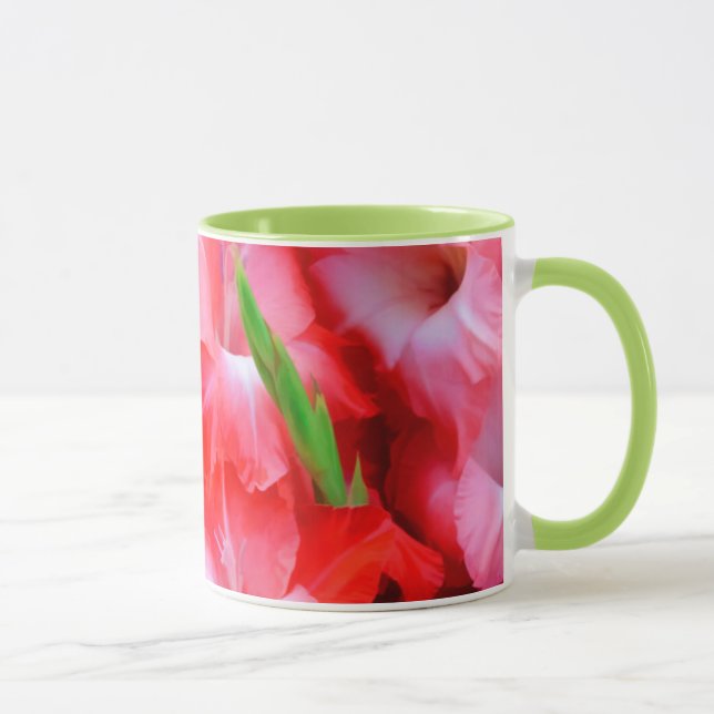 Caneca EUA, Geórgia, Savannah, Buquê de Gladiolus (Direita)