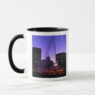 Caneca EUA, IL, Chicago. Fonte Buckingham em Grant