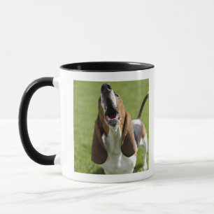 Caneca EUA, Illinois, Washington, retrato do Bassett