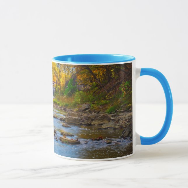 Caneca EUA, Indiana. Cataract Falls State Recreation (Direita)