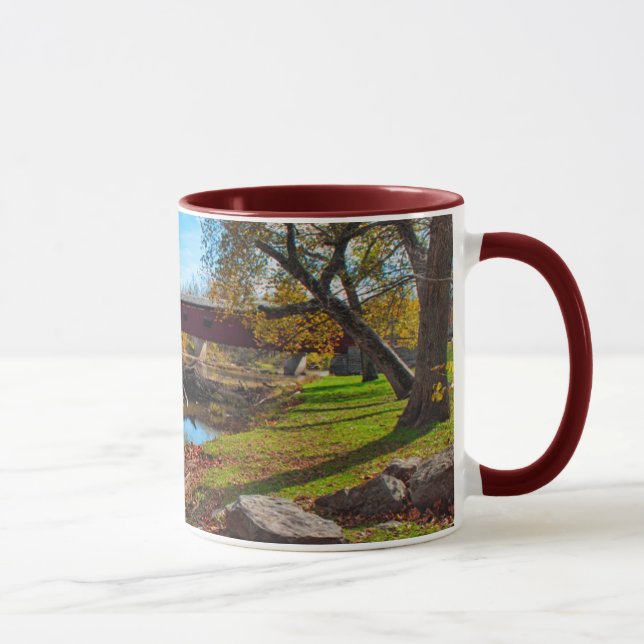 Caneca EUA, Indiana, Cataract Falls State Recreation (Direita)