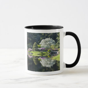 Caneca EUA, Maine, Northeast Harbor. Vista de Asticou