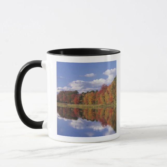Caneca EUA, Massachusetts, Acton. Reflexo do outono (Esquerda)