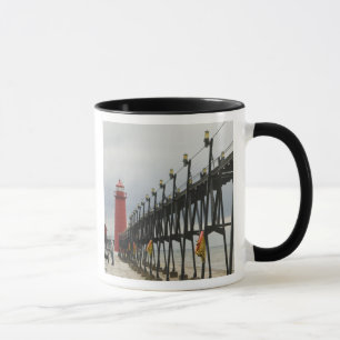 Caneca EUA, Michigan, Costa do Lago Michigan, Grand Haven