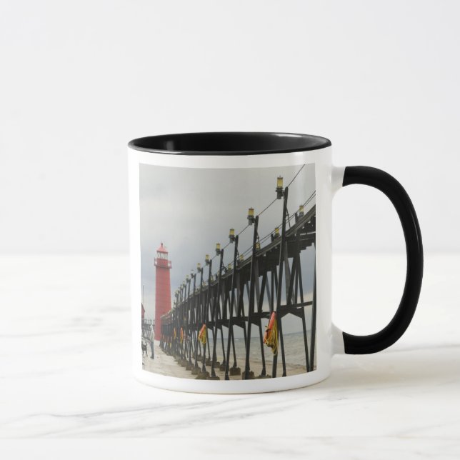 Caneca EUA, Michigan, Lake Michigan Shore, Grand Haven: (Direita)