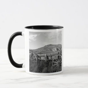 Caneca EUA, Montana, Parque Estadual Bannack Velha carroç