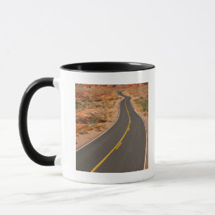 Caneca EUA, Nevada, vale do fogo, estrada do deserto