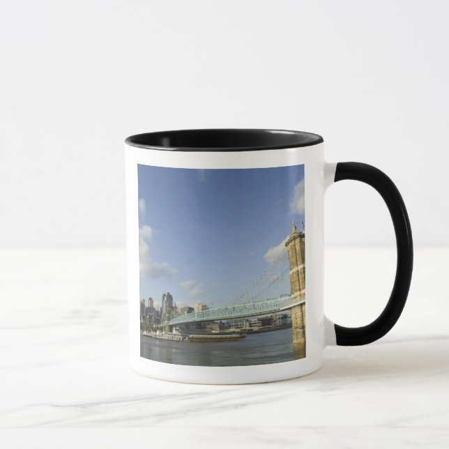 Caneca EUA, Ohio, Cincinnati: Roebling Suspenso 2 (Direita)