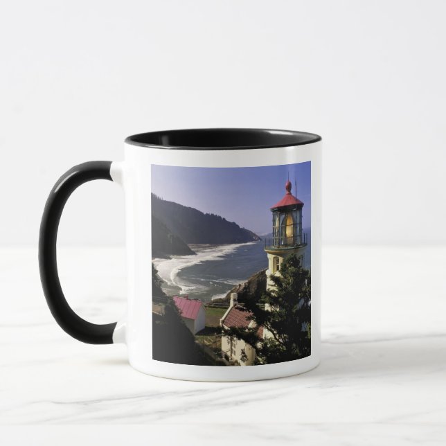 Caneca EUA, Oregon, Florence. Farol Heceta Head (Esquerda)