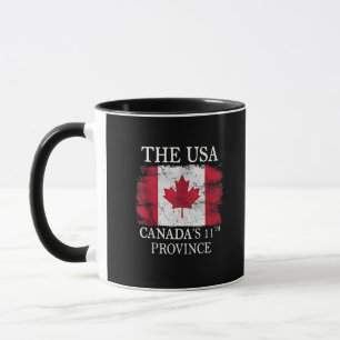 Caneca EUA, Província 11 do Canadá, América do Canadá