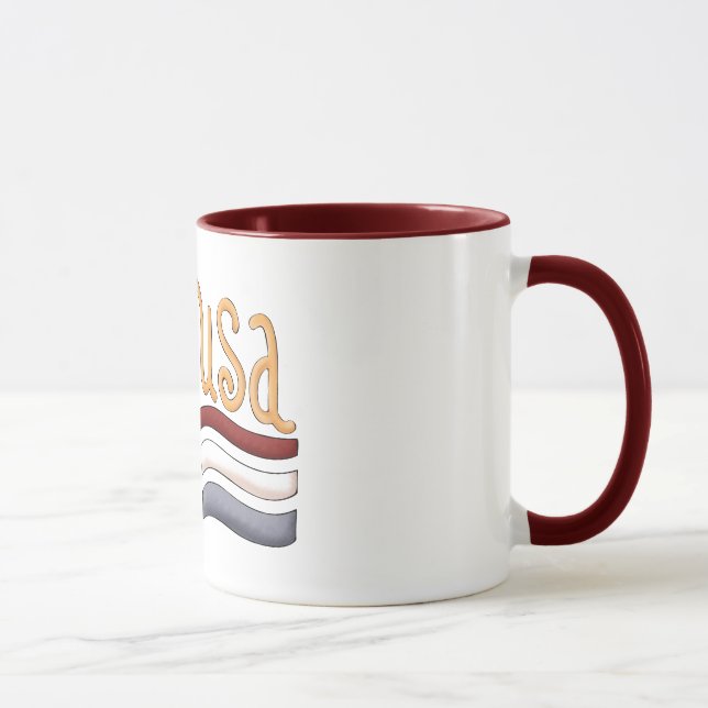 Caneca EUA significa Strong Mug (Direita)