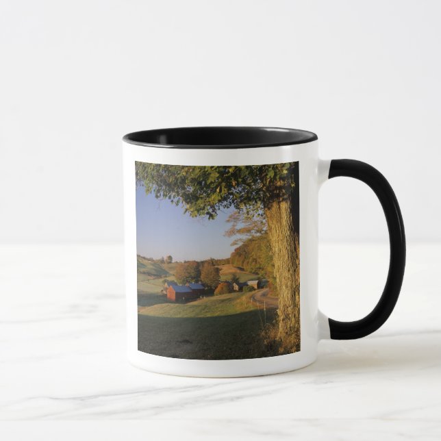 Caneca EUA, Vermont, Woodstock sul, fazenda de Jenne em (Direita)