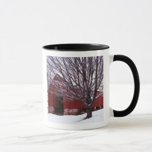 Caneca EUA, Virgínia, Fairfax County, celeiro e bordo