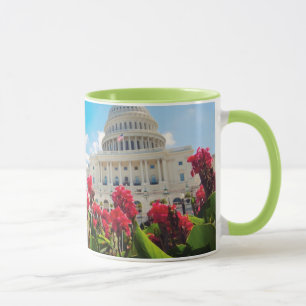 Caneca EUA, Washington DC, construção do Capitólio