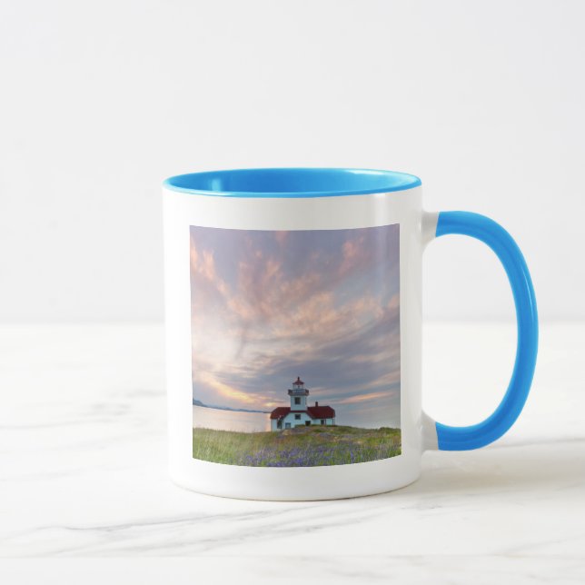 Caneca EUA, Washington, Ilhas San Juan. Pôr do sol (Direita)