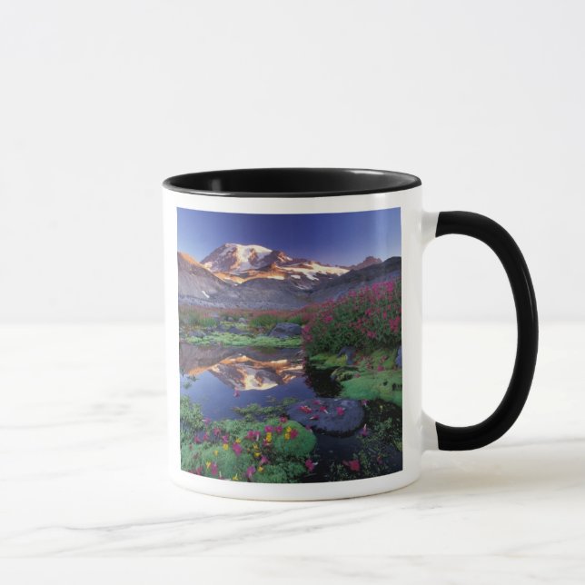 Caneca EUA, Washington, Monte Rainier NP, nascer do sol, (Direita)