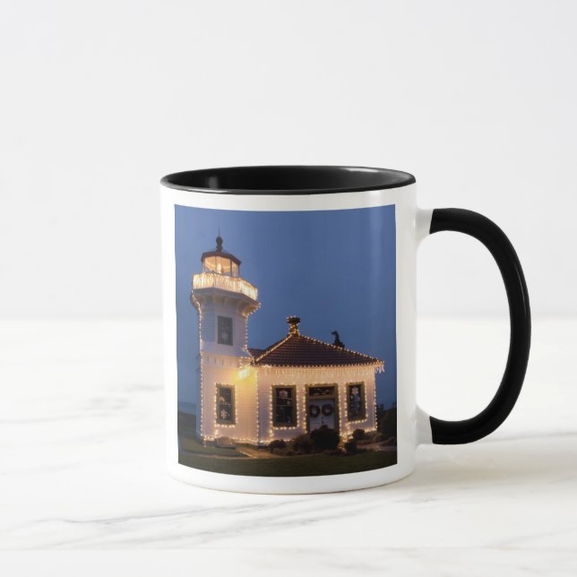 Caneca EUA, Washington, Mukilteo. Farol Mukilteo (Direita)