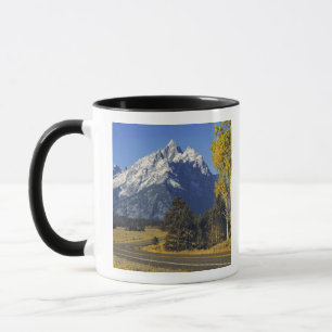 Caneca EUA, Wyoming, Grand Teton NP. Teton Parkway