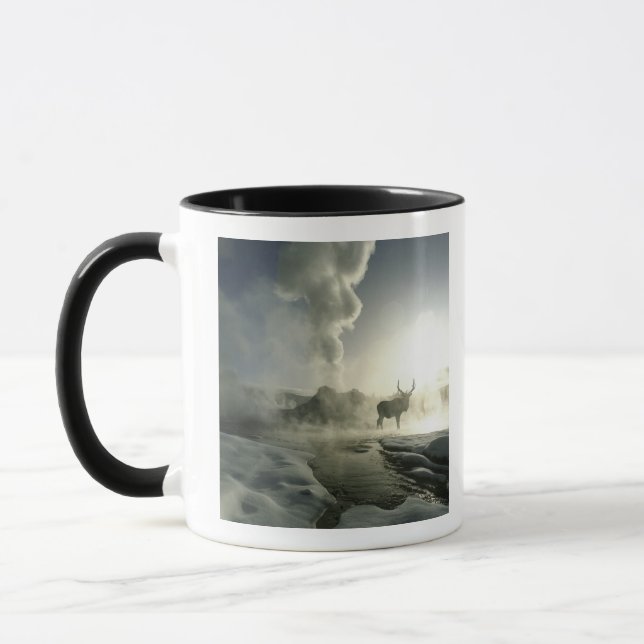 Caneca EUA, Wyoming, Parque Nacional Yellowstone. Sol (Esquerda)