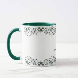 Caneca Eucalyptus Greenery Nome da Família Floral