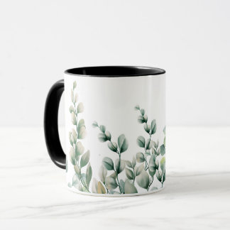 Caneca Eucalyptus Leaf verde