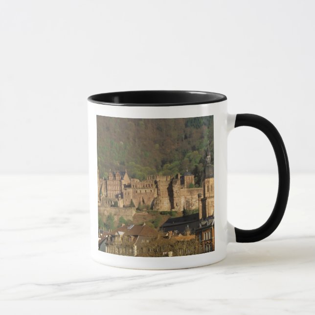 Caneca Europa, Alemanha, Heidelberg. Castelo (Direita)