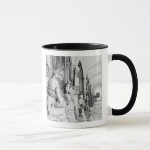 Caneca Europa, Áustria, Salzburgo. Querubim e monumento