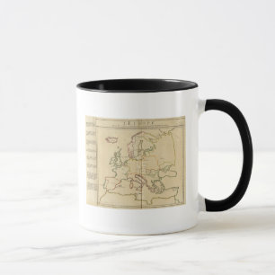 Caneca Europa e grandes cidades