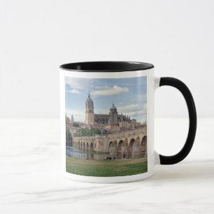 Caneca Europa, Espanha, Salamanca. A ponte romana sobre