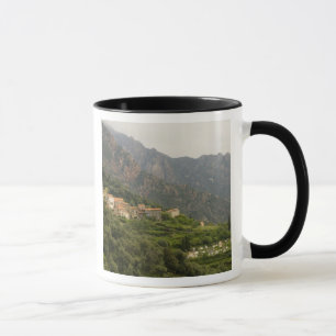 Caneca Europa, França, Córsega, Ota. Cidade de Ota e