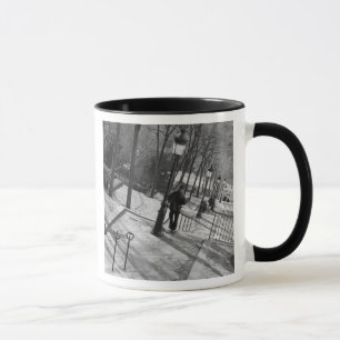 Caneca Europa, França, Paris, Montmartre: Manhã em
