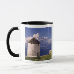 Caneca Europa, Grécia, Mykonos. Um impressionante branco