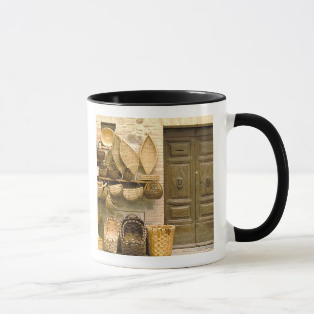 Caneca Europa, Itália, Toscana, Montalcino.Carrinho (Direita)