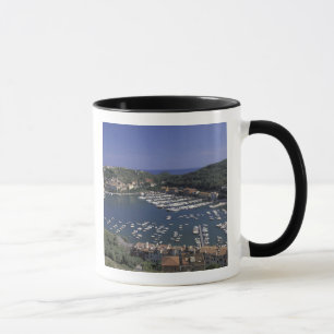 Caneca Europa, Itália, Toscana, Porto Ercole, Vista de