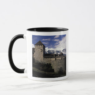 Caneca Europa, Liechtenstein, Vaduz. Vaduz Castle, 2