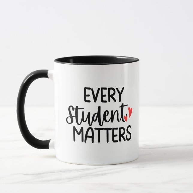 Caneca 'Every Student Matters' Teacher Thank You Gift  (Esquerda)