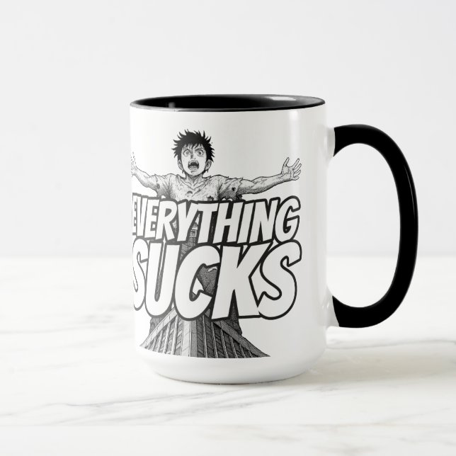 Caneca Everything Sucks Mug - Weirdest Timeline (Direita)