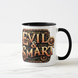 Caneca Evil&Smart Logo zweifarbig