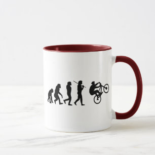 Caneca Evolução do ciclista