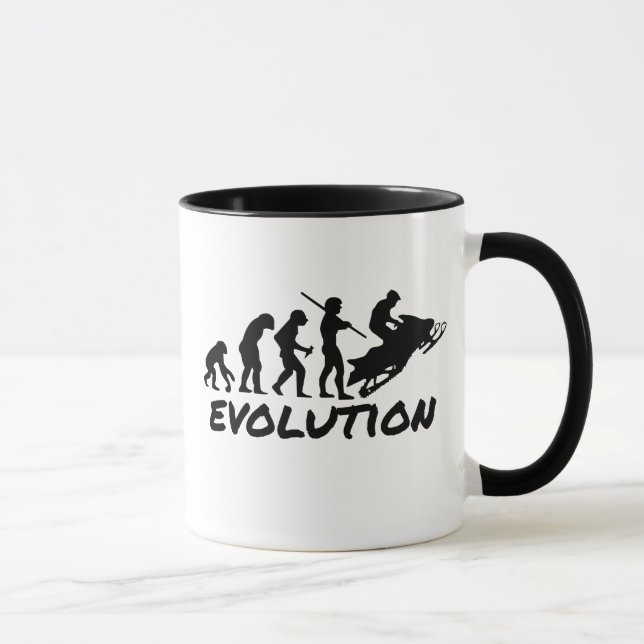 Caneca Evolução do Snowmobile (Direita)