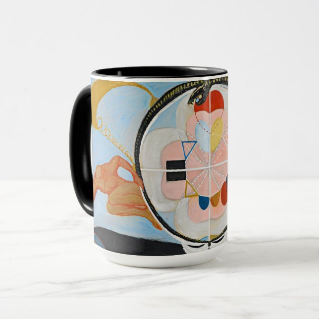 Caneca Evolução n.o 13 por Hilma af Klint (Frente Esquerda)