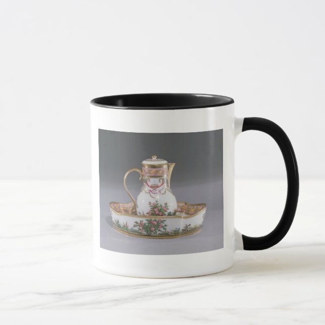 Caneca Ewer e bacia, feitos em Paris (Direita)