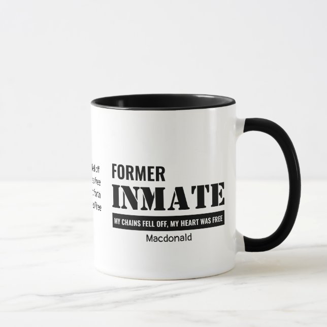Caneca Ex-Prisão INMATE Christian Hymn (Direita)